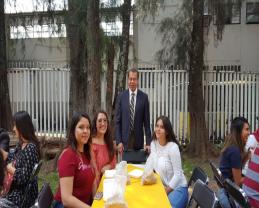 Convivio ofrecido a los beneficiados de la Beca al talento en la Educación Media Superior