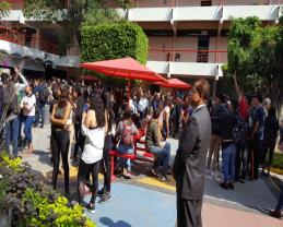 Macro Simulacro 2017 en Escuela Vocacional